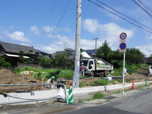 今日の広瀬工区